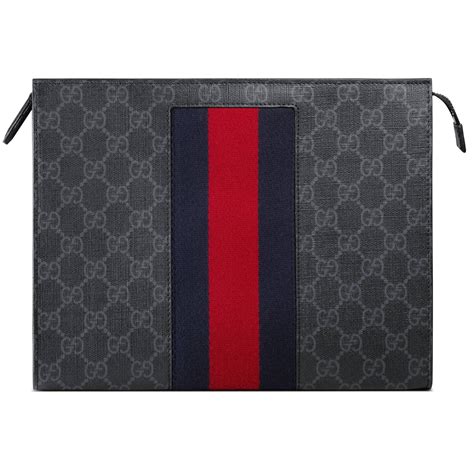 pochette uomo gucci 2011|gucci zipper pouch.